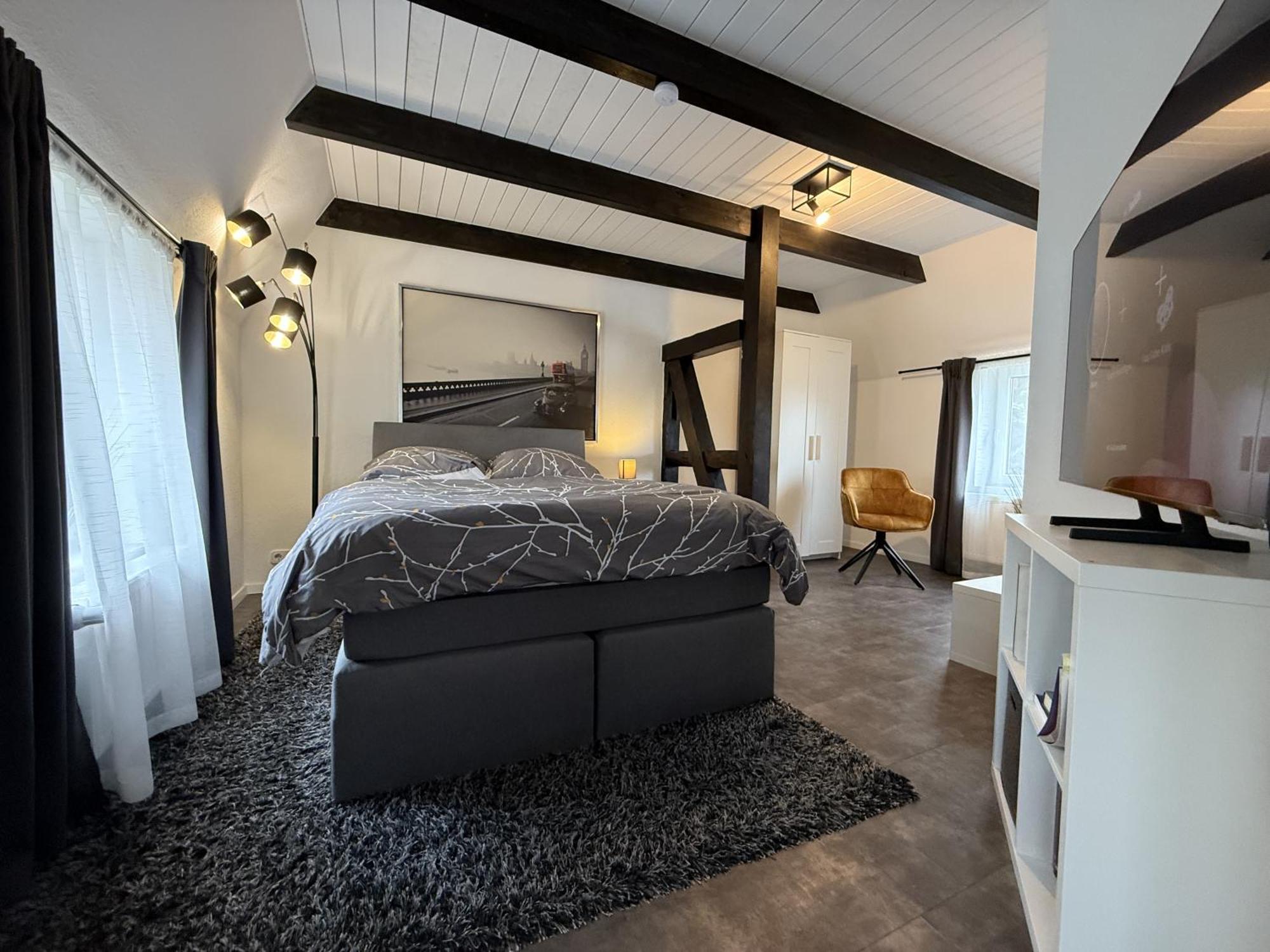 Fachwerkhaus Mit 2 Getrennten Schlafzimmern, Wohnzimmer Und Kueche Bueckeburg Exterior photo